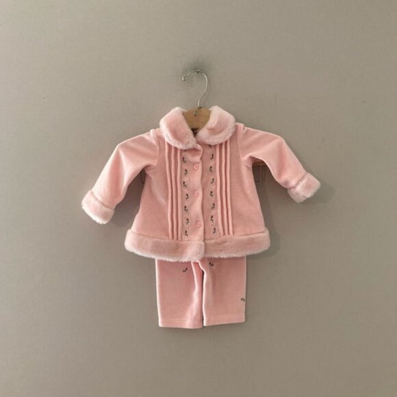 $12 ADD ON First Impressions matching‎ fleece set 0-3M Zara OshKosh B'gosh Gap - Picture 1 of 2